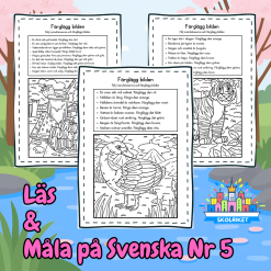 Läs och Måla på Svenska 5