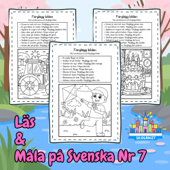 Läs och Måla på Svenska 7
