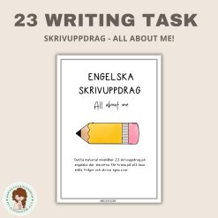 Engelska skrivuppdrag - all about me