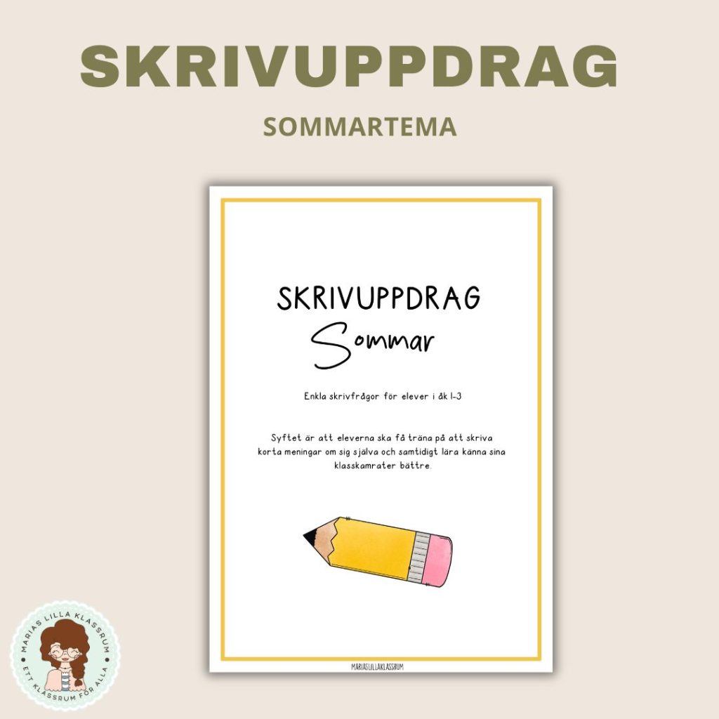 Skrivuppdrag – tema sommar