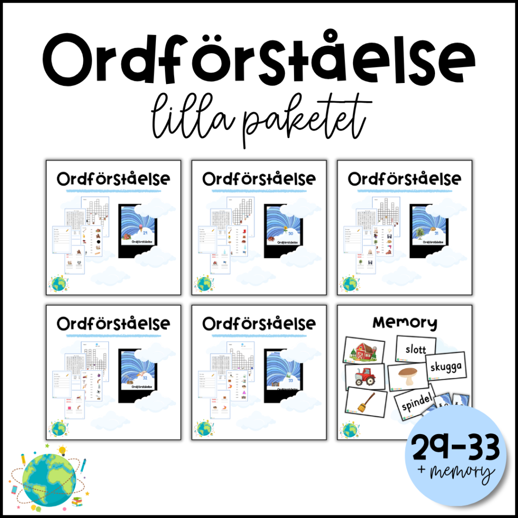 Ordförståelse – Lilla paketet