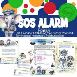 SOS Alarm; Polisen – Faktatexter, Ordjakt, tärningsspel