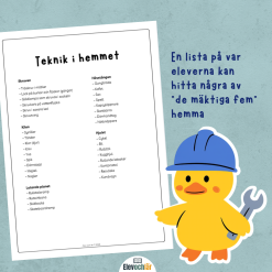 De mäktiga fem i hemmet - vad har eleverna för teknik hemma?