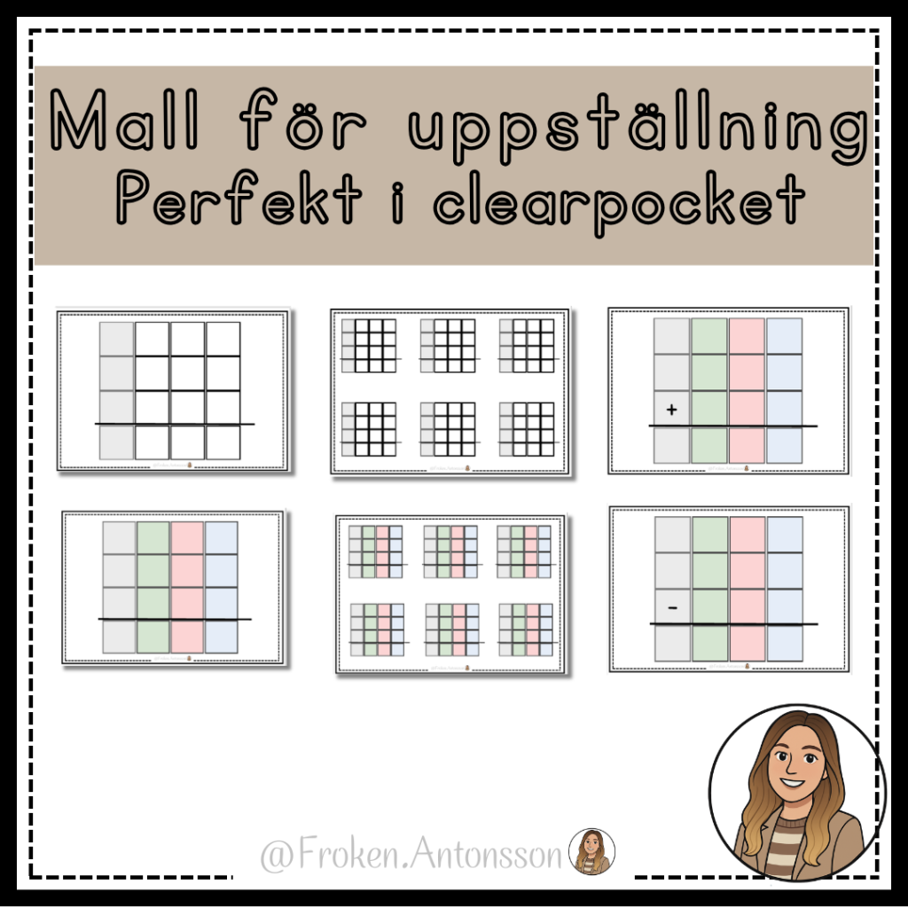 Uppställning - mall | Teach Academy