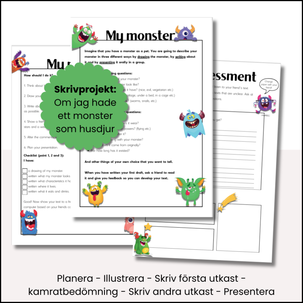My monster (skrivprojekt)