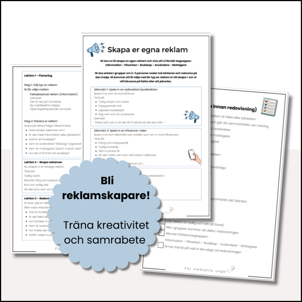 Skapa reklam!