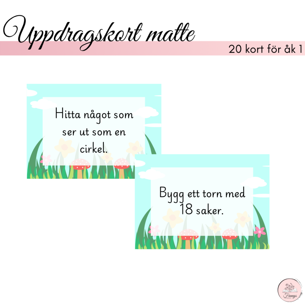 Utematte för åk 1