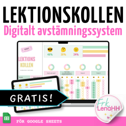 LEKTIONSKOLLEN - Ett digitalt avstämningssystem - GRATIS!
