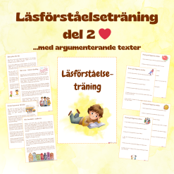 Läsförståelseträning del 2 - Argumenterande texter