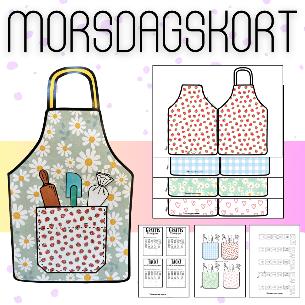 Morsdagskort- Ifyllningsbar