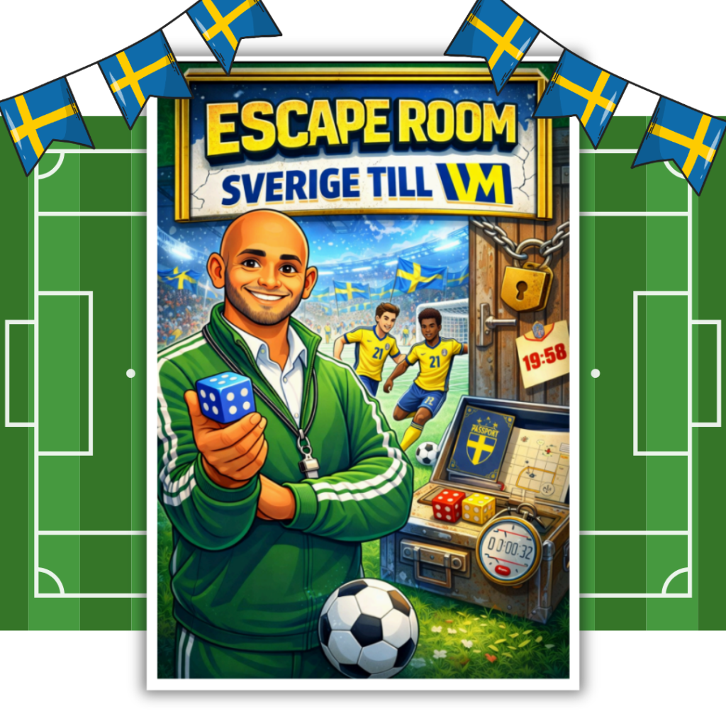 Escape room – Sverige till VM!