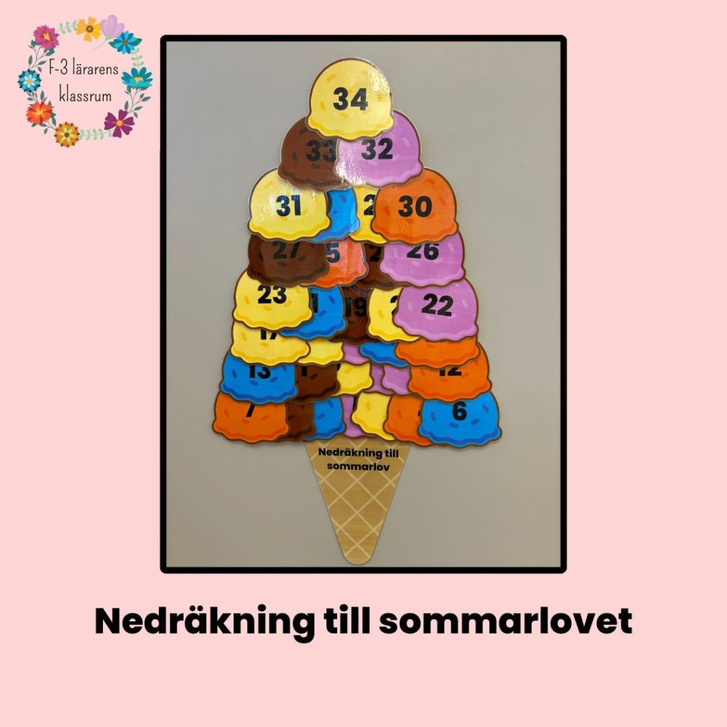 Nedräkning till sommarlovet