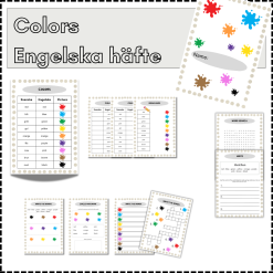 Colors - Engelska häfte