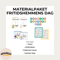 Materialpaket till fritidshemmens dag!