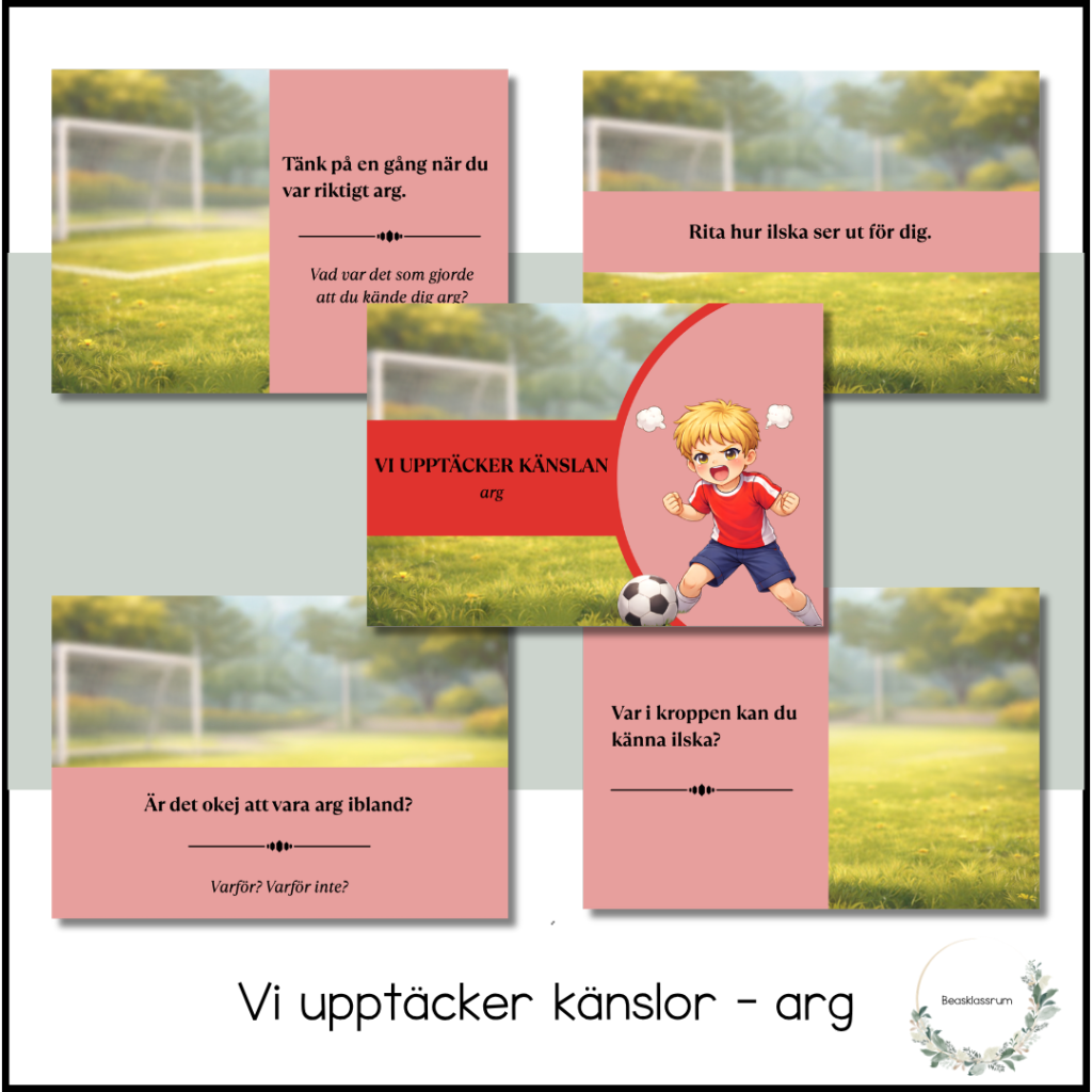Vi upptäcker känslor – arg