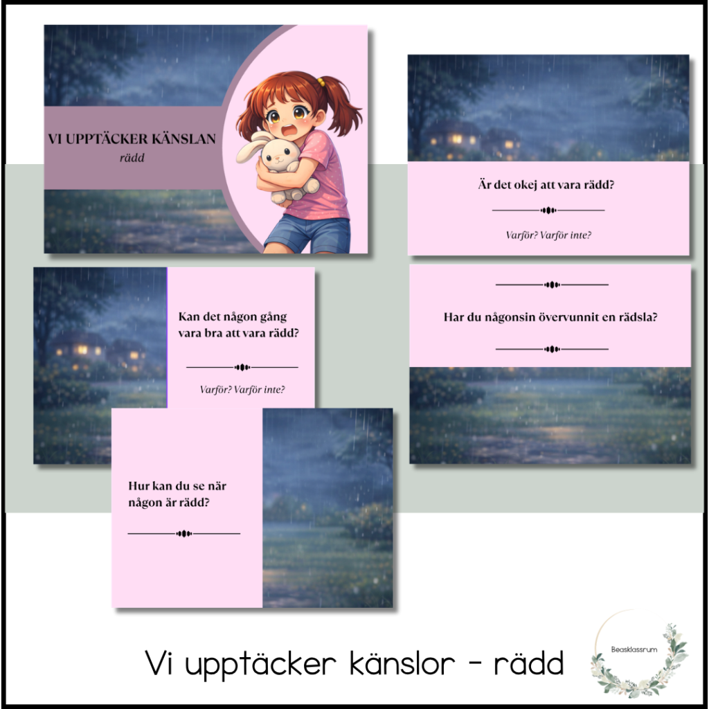 Vi upptäcker känslor – rädd