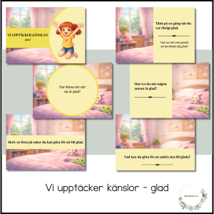 Vi upptäcker känslor - glad