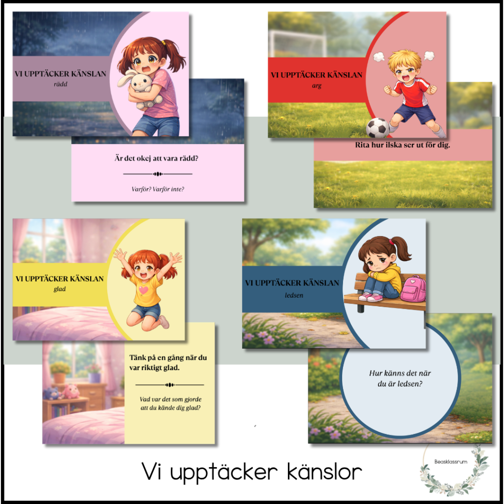 Vi upptäcker känslor – paket