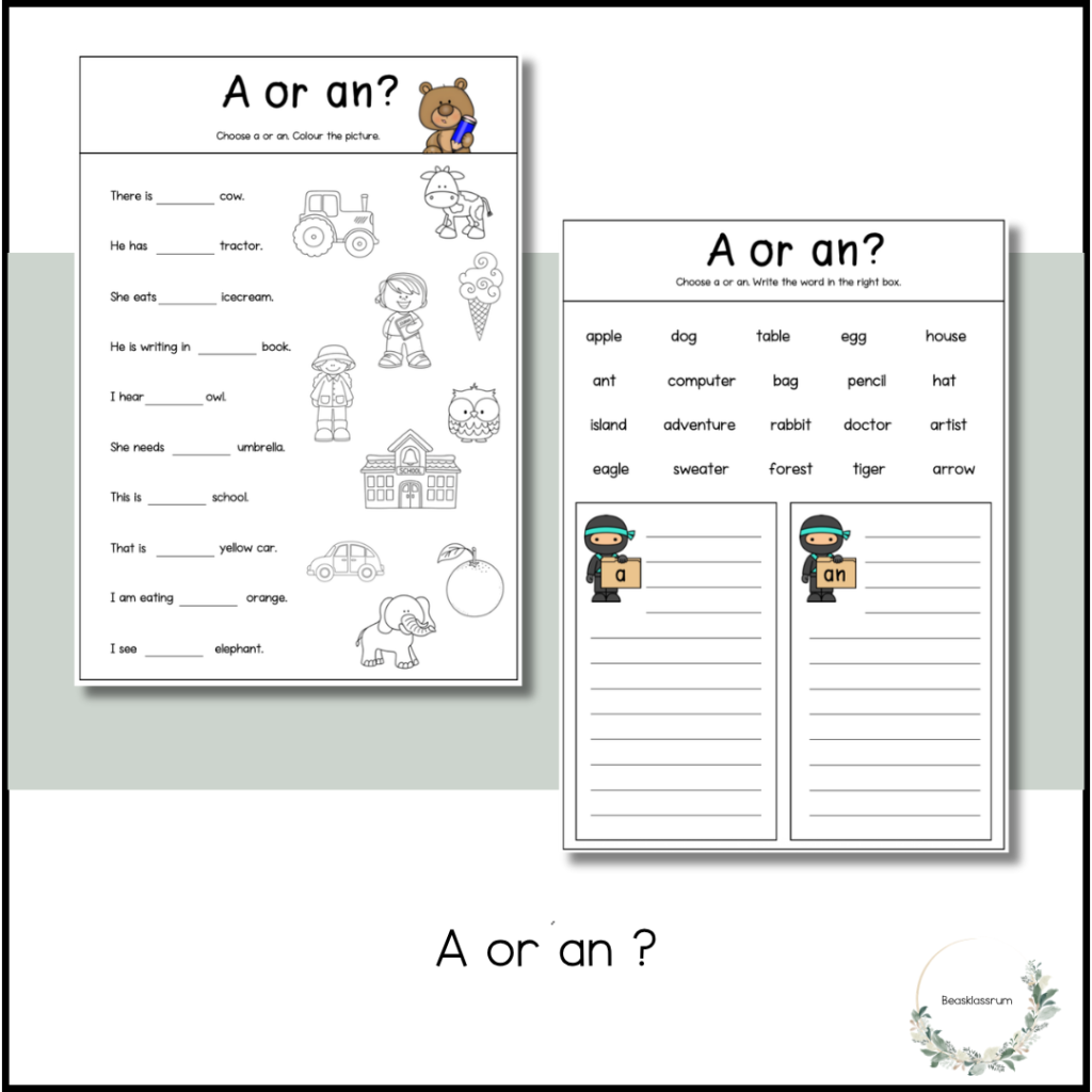 A or an?