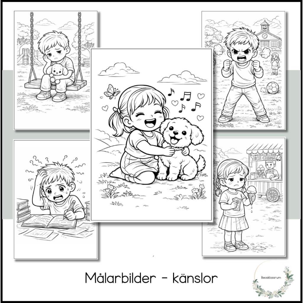 Målarbilder – känslor
