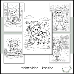 Målarbilder - känslor