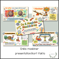 Enkla maskiner - presentation/kort fakta