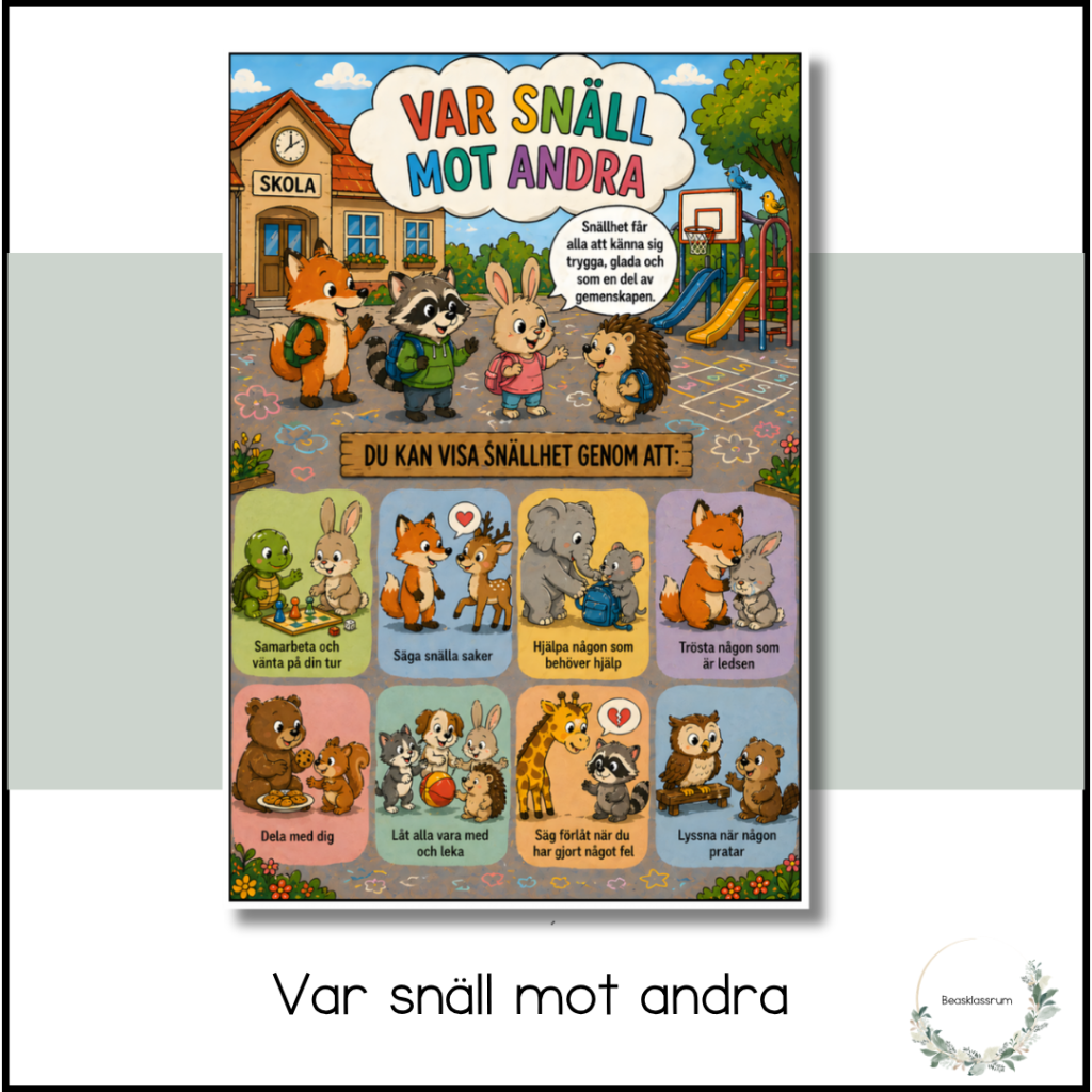 Var snäll mot andra