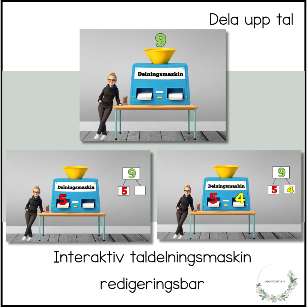 Interaktiv taldelningsmaskin