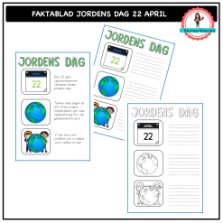 Faktablad om JORDENS DAG 22 april