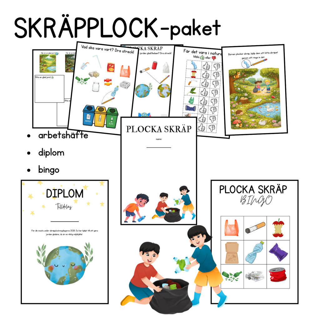 Skräpplock- paket