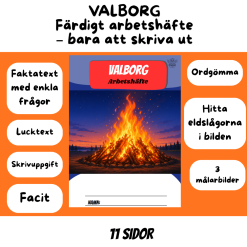 Valborg - Arbetshäfte