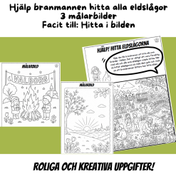 Valborg - Målarbilder och hitta i bilden