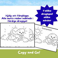 Jordens dag - Dragspelsbilder