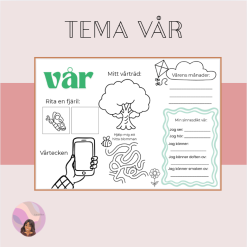 Vår arbetsblad