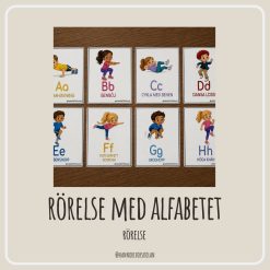 Rörelse med alfabetet