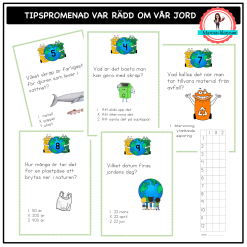 Tipspromenad - Var rädd om vår jord