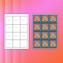 En gång är ingen gång - träna multiplikation - tabell 1-5
