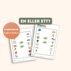 En eller ett?