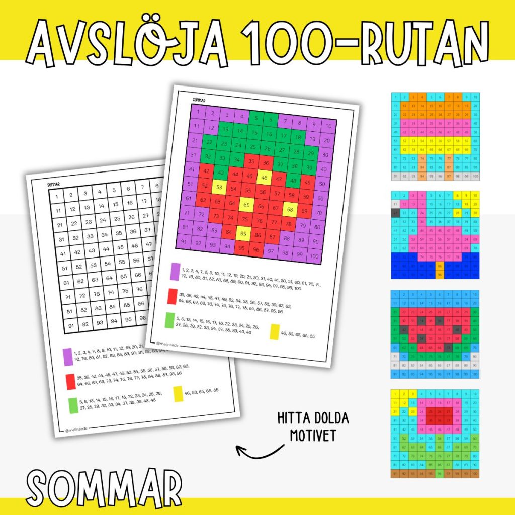 Avslöja mystiska bilder – tema sommar