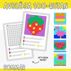 Avslöja mystiska bilder - tema sommar