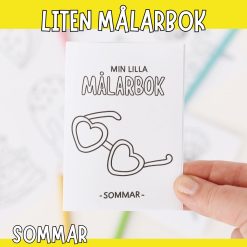 Målarbok - sommar