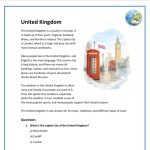 Läsförståelse engelska åk 4–6 – 24 texter om länder (Countries) med frågor och facit - bild 4