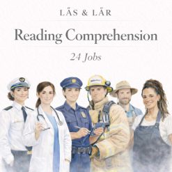 Läsförståelse engelska åk 4–6 – 24 texter om yrken (Jobs) med frågor och facit