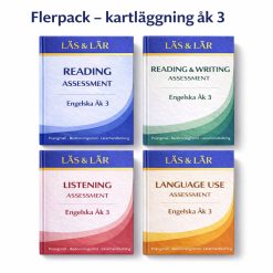 Kartläggning Engelska åk 3 - Fyrpack (Reading, Writing, Listening, Language Use)