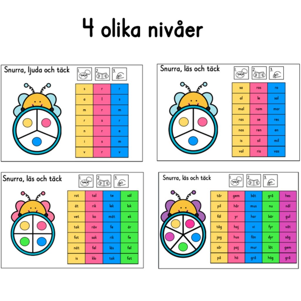 Snurra, läs och täck