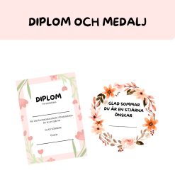 Diplom och medalj