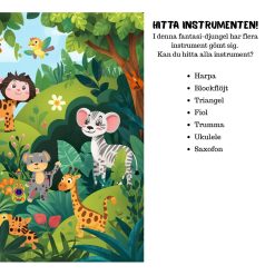 Pyssla med instrumenten: Arbetshäfte