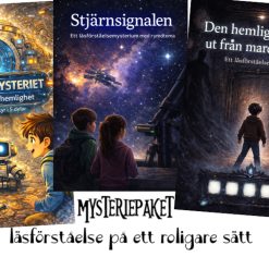 Läsförståelsemysterium - paket med 3 olika