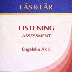 Kartläggning åk 5 Engelska - Listening Del C