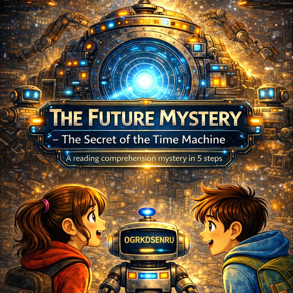 Läsförståelsemysterium på engelska: The future mystery
